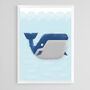 Sealife Nursery Art Print Set A4, thumbnail 4 of 12