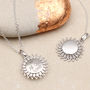 Personalised Sterling Silver Sun Locket, thumbnail 1 of 6