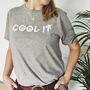 Cool It Climate Change Ladies T Shirt, thumbnail 1 of 10