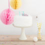 Personalised Name And Age Mini Cup Cake Topper Pick Set, thumbnail 2 of 3
