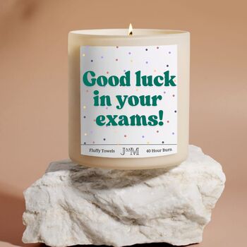 Good Luck In Your Exams Candle Gift For Student, 3 of 6