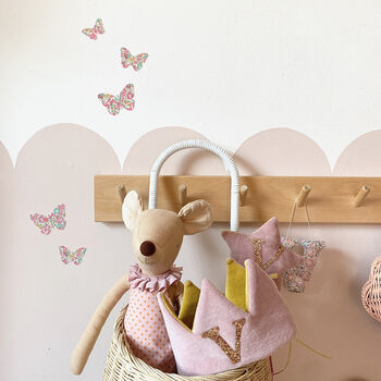 Liberty Fabric Butterfly Wall Stickers, 5 of 9