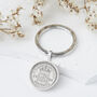 Sixpence Year Coin Keyring 1928 To 1967, thumbnail 1 of 9