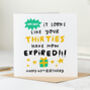 40th Birthday Card 'Your Thirties Have Expired', thumbnail 1 of 2
