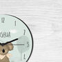Koala Bear Personalised Clock, thumbnail 2 of 3