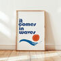 It Comes In Waves Giclée Retro Art Print, thumbnail 1 of 3