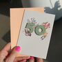 Eco Friendly 50th Birthday Milestone Card, thumbnail 1 of 2