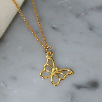 Butterfly Charm Necklace, 2 of 3