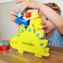 Personalised Dinosaur Book And Stacking Toy, thumbnail 5 of 10