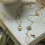 Lucky Star Necklace 18ct Gold Plated, thumbnail 6 of 10