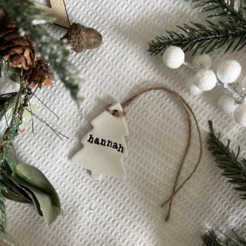 Personalised Christmas Stocking Tag Tree, 3 of 4