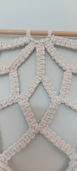 Macrame Half Mandala Wall Hanging, 4 of 5