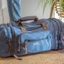 Personalised Weekend Holdall Canvas Travel Bag, thumbnail 2 of 10
