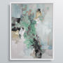 'Rosa Ellie' Framed Giclée Abstract Canvas Print Art, thumbnail 2 of 7