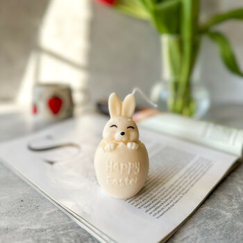 Easter Bunny Soy Wax Candle, 2 of 4