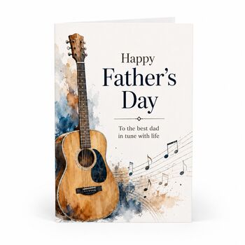 Father’s Day Guitar Card, 6 of 6