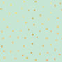 Gold Foiled Turquoise Stars Wrapping Paper Two Sheets, thumbnail 3 of 4