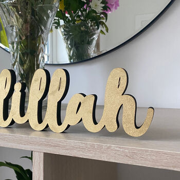 Customisable Alhamdulillah Wall Sign Wooden Eid Celebrations, 3 of 4
