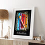Personalised Xylophone Musical Nursery Art Print, thumbnail 1 of 5