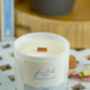'Faith' A Fresh, Floral Scented Candle, thumbnail 5 of 5