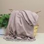 Winter Fleck Blanket Scarf In Pink, thumbnail 1 of 3