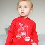 Personalised Christmas Bauble Kid's T Shirt / Hoodie, thumbnail 1 of 3