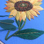 Sunflower Embroidery Kit, thumbnail 5 of 5