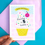 Personalised Birthday Card Ice Cream Greeting Card, thumbnail 1 of 7