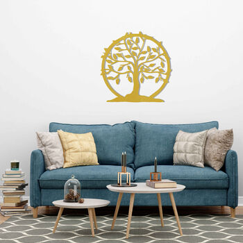 Circular Wooden Tree Of Life Eternal Home Wall Decor, 11 of 12