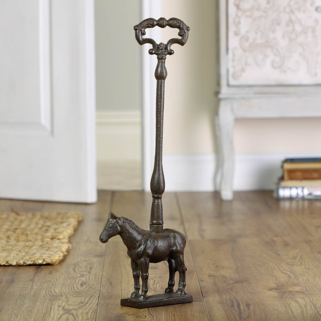Cast Iron Horse Door Stop By Dibor