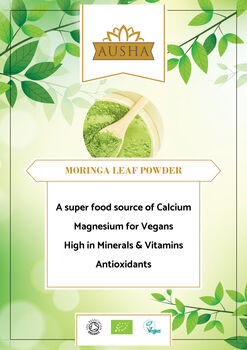 Ausha Organic Moringa Powder 200g Immunity Energy, 6 of 12