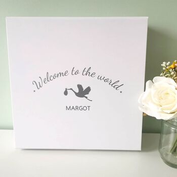 New Baby Giraffe Hamper | Unisex Gift Box, 3 of 12