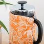 'Punchy Paprika' Cafetiere Cozy, thumbnail 6 of 6