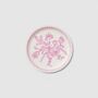 Pink Toile Small Party Plates X 10, thumbnail 2 of 6