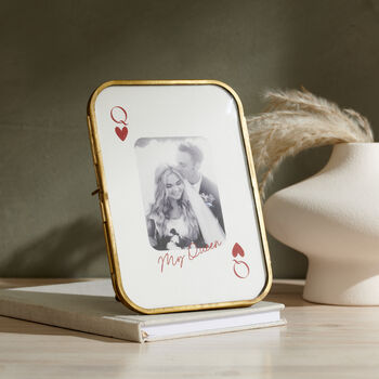 Personalised Playing Card King Or Queen Photo Frame, 4 of 5