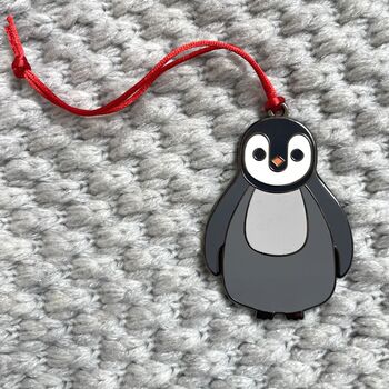 Penguin Christmas Tree Decoration, 4 of 8