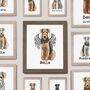 Personalised Airedale Terrier Memorial Portrait Print, thumbnail 1 of 11