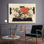 Japanese Vintage Textile Art Print, thumbnail 3 of 3
