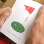 Happy Father's Day Golf Card, thumbnail 5 of 7