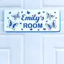 Personalised Butterfly Children's Door Sign, thumbnail 6 of 10