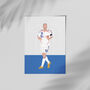 Zinedine Zidane France Poster, thumbnail 3 of 3