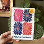 A5 Cute Floral Affirmation Prints, thumbnail 2 of 3