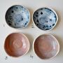 Handmade Mini Pink Blue Pottery Ring/Jewellery Dish, thumbnail 1 of 7