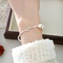 Soraya Ivory Silver Jumbo Pearl Charm Bracelet, thumbnail 2 of 5