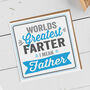 Farter Funny Father Card, thumbnail 1 of 5
