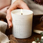 Gift For Girlfriend Special Date Glow Through Candle, thumbnail 1 of 11