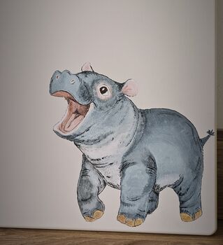 Custom Animal Painted Children's Chair, 2 of 3