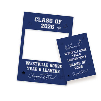 School Leavers Selfie Frame And Party Sign, 5 of 9