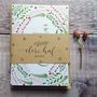 'Merry Christmas' Hand Lettered Christmas Card, thumbnail 4 of 4