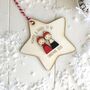 Personalised Mummy And Daddy To Be Christmas Decoration, thumbnail 2 of 4